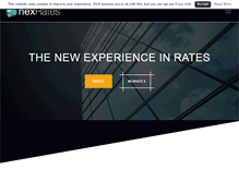 Tablet Screenshot of nexrates.com